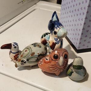 Lot Of Small Mexican Animal Figures